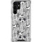 Disney Mickey Mouse Cityscape Sketch Galaxy S22 Ultra Clear Case