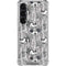 Disney Mickey Mouse Cityscape Sketch Galaxy S23 Clear Case