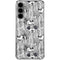 Disney Mickey Mouse Cityscape Sketch Galaxy S24 Plus Clear Case
