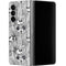 Disney Mickey Mouse Cityscape Sketch Galaxy Z Fold4 5G Skin