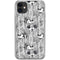 Disney Mickey Mouse Cityscape Sketch iPhone 11 Clear Case