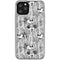 Disney Mickey Mouse Cityscape Sketch iPhone 11 Pro Clear Case