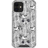 Disney Mickey Mouse Cityscape Sketch iPhone 12 Clear Case