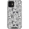 Disney Mickey Mouse Cityscape Sketch iPhone 12 Mini Clear Case