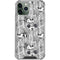 Disney Mickey Mouse Cityscape Sketch iPhone 12 Pro Clear Case