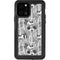 Disney Mickey Mouse Cityscape Sketch iPhone 12 Pro Waterproof Case