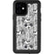 Disney Mickey Mouse Cityscape Sketch iPhone 12 Waterproof Case