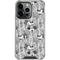 Disney Mickey Mouse Cityscape Sketch iPhone 13 Pro Clear Case