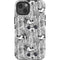Disney Mickey Mouse Cityscape Sketch iPhone 14 Impact Case