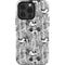 Disney Mickey Mouse Cityscape Sketch iPhone 14 Pro Impact Case
