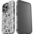 Disney Mickey Mouse Cityscape Sketch iPhone 14 Pro Impact Case