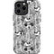 Disney Mickey Mouse Cityscape Sketch iPhone 14 Pro Max Impact Case