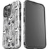 Disney Mickey Mouse Cityscape Sketch iPhone 14 Pro Max Impact Case