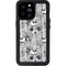 Disney Mickey Mouse Cityscape Sketch iPhone 14 Pro Max Waterproof Case