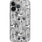 Disney Mickey Mouse Cityscape Sketch iPhone 14 Pro Skin