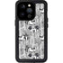 Disney Mickey Mouse Cityscape Sketch iPhone 14 Pro Waterproof Case