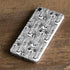 Disney Mickey Mouse Cityscape Sketch iPhone 8 Skin
