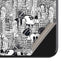 Disney Mickey Mouse Cityscape Sketch iPhone SE (2nd & 3rd Gen) Skin