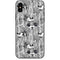 Disney Mickey Mouse Cityscape Sketch iPhone X Skin