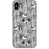Disney Mickey Mouse Cityscape Sketch iPhone X Skin