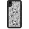 Disney Mickey Mouse Cityscape Sketch iPhone XR Waterproof Case
