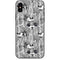 Disney Mickey Mouse Cityscape Sketch iPhone XS Skin