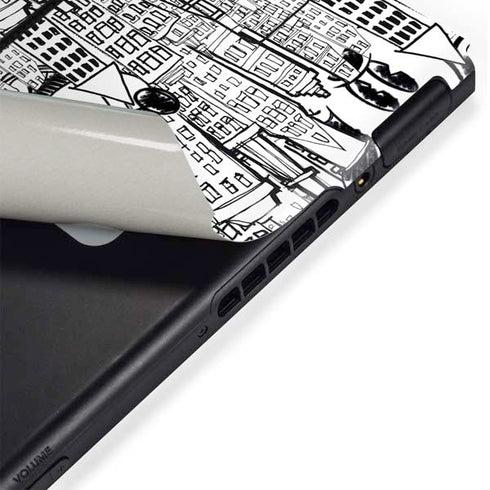 Disney Mickey Mouse Cityscape Sketch Nintendo Switch Bundle Skin