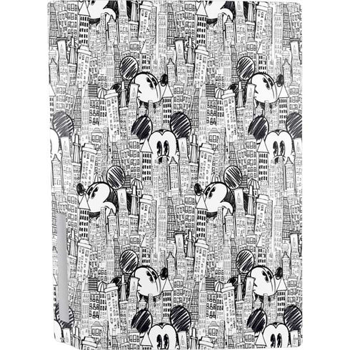 Disney Mickey Mouse Cityscape Sketch PS5 Bundle Skin
