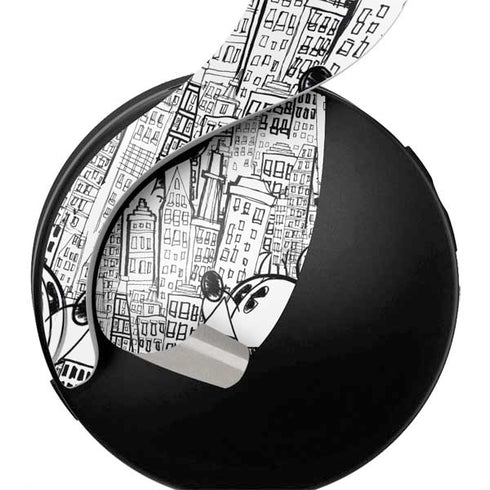 Disney Mickey Mouse Cityscape Sketch PULSE 3D Wireless Headset for PS5 Skin