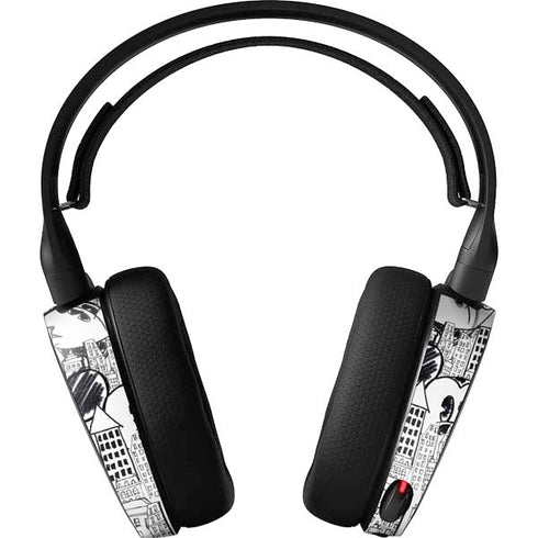 Disney Mickey Mouse Cityscape Sketch SteelSeries Arctis 3 Skin