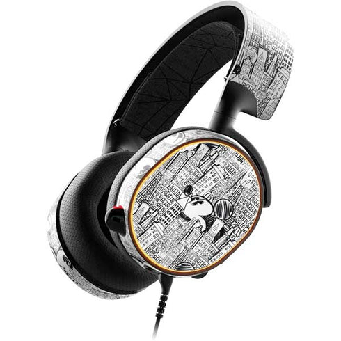 Disney Mickey Mouse Cityscape Sketch SteelSeries Arctis 5 Skin