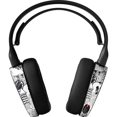 Disney Mickey Mouse Cityscape Sketch SteelSeries Arctis 5 Skin