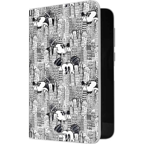 Disney Mickey Mouse Cityscape Sketch Surface Duo Skin