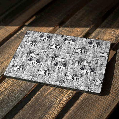 Disney Mickey Mouse Cityscape Sketch Surface Pro 7 Skin