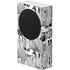 Disney Mickey Mouse Cityscape Sketch Xbox Series S Console Skin
