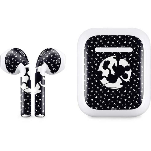 Disney Mickey Mouse Falling Silhouette Apple AirPods Skin