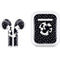 Disney Mickey Mouse Falling Silhouette Apple AirPods Skin