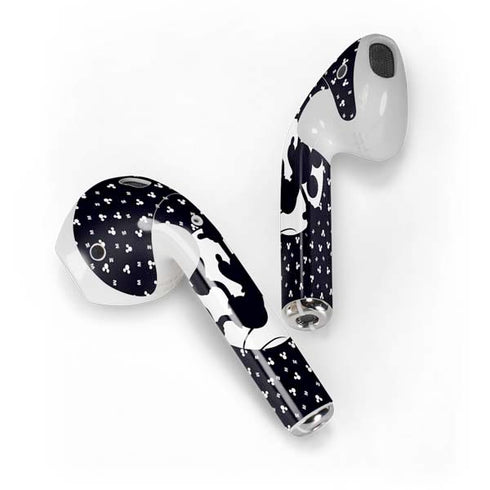 Disney Mickey Mouse Falling Silhouette Apple AirPods Skin