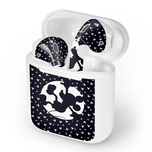 Disney Mickey Mouse Falling Silhouette Apple AirPods Skin