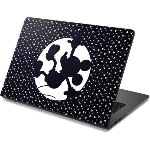 Disney Mickey Mouse Falling Silhouette Dell Chromebook Skin
