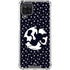 Disney Mickey Mouse Falling Silhouette Galaxy A12 Clear Case