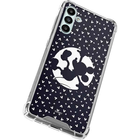 Disney Mickey Mouse Falling Silhouette Galaxy A13 5G Clear Case