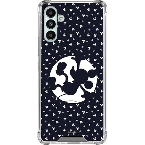 Disney Mickey Mouse Falling Silhouette Galaxy A13 5G Clear Case