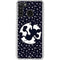 Disney Mickey Mouse Falling Silhouette Galaxy A21 Clear Case