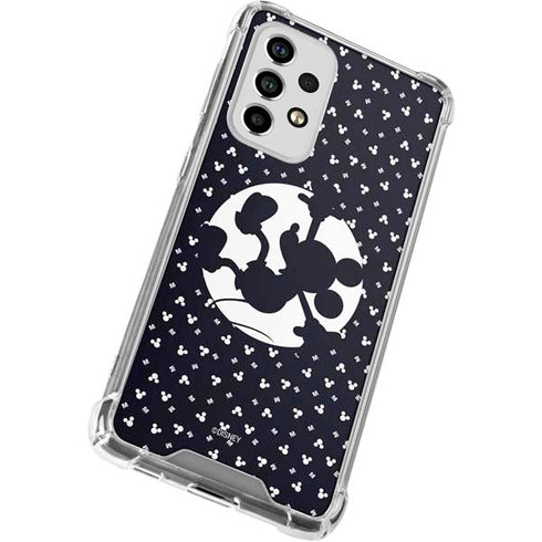 Disney Mickey Mouse Falling Silhouette Galaxy A53 5G Clear Case