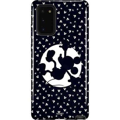 Disney Mickey Mouse Falling Silhouette Galaxy Note20 5G Pro Case