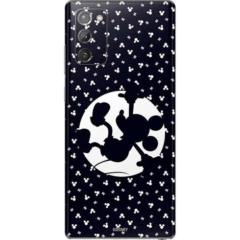 Disney Mickey Mouse Falling Silhouette Galaxy Note20 5G Skin