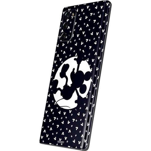 Disney Mickey Mouse Falling Silhouette Galaxy Note20 5G Skin