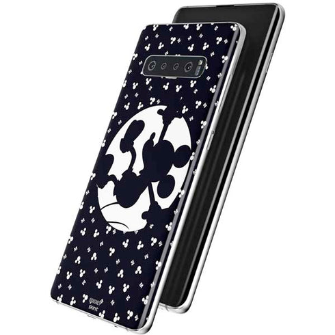 Disney Mickey Mouse Falling Silhouette Galaxy S10 Plus Skin