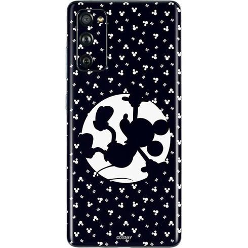 Disney Mickey Mouse Falling Silhouette Galaxy S20 Fan Edition Skin